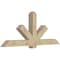 Ekena Millwork Kennewick Rough Sawn Timber Gable Bracket, Douglas Fir, 84"W x 35"H x 6"D x 6"F, 10/12 Pitch GBW084X35X0606KEN00RDF - alternate 5